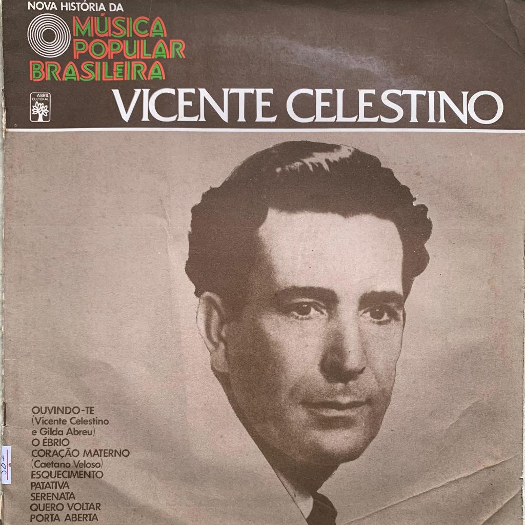 Disco de Vinil LP - A Nova História da Musica Popular Brasileira - Vicente Celestino - 1977
