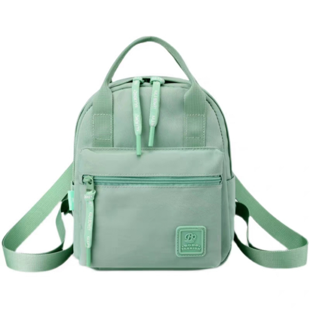 Mochila feminina nylon impermeável média casual 3072