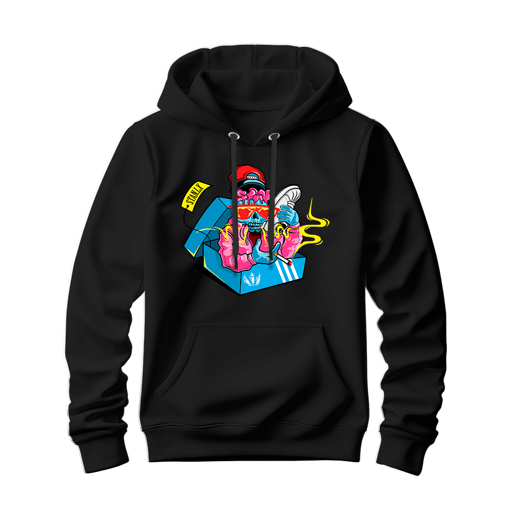 Moletom Canguru Blusa Frio Estampado Feminino Masculino Capuz Blusão Casaco Estampado Flanelado