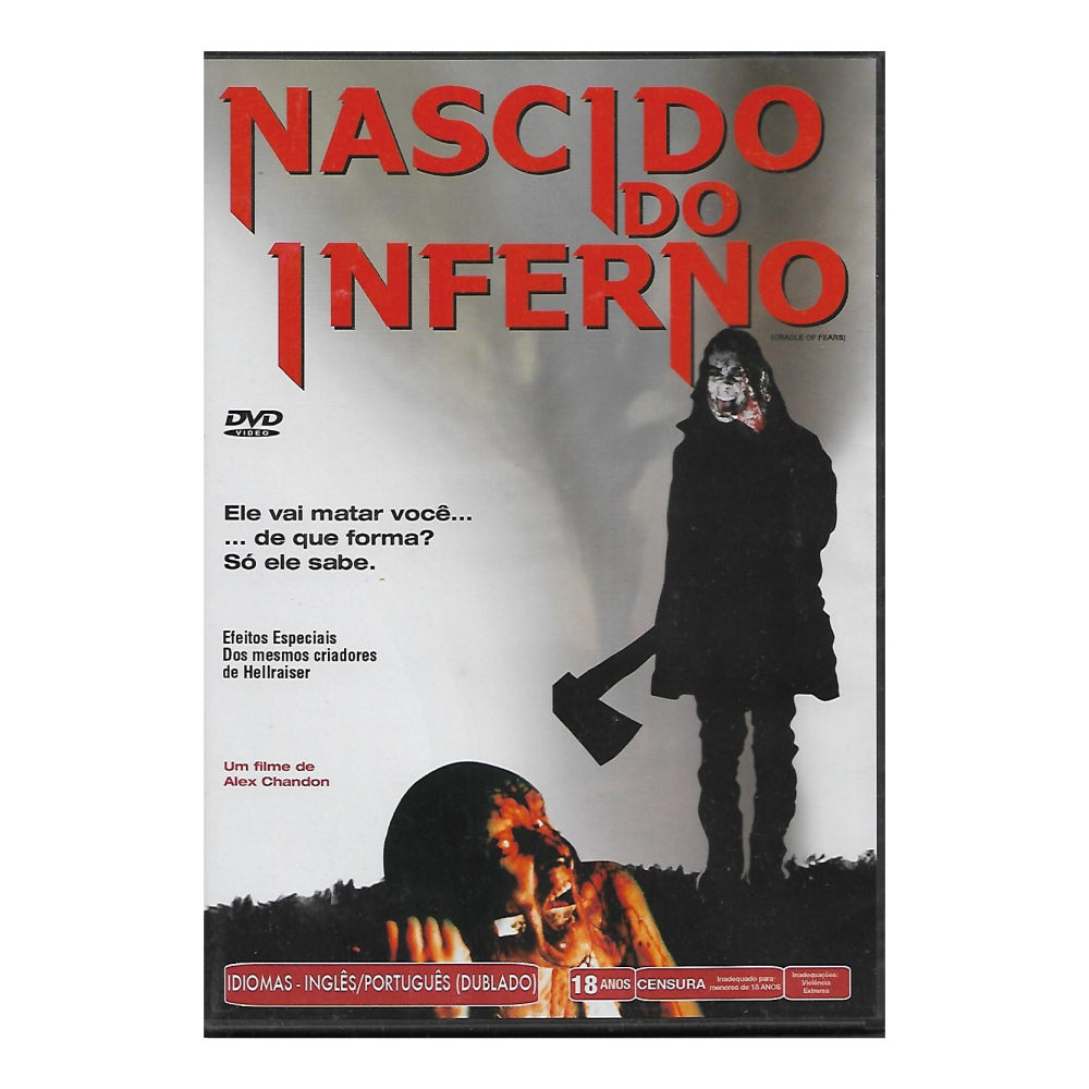 DVD - Nascido do Inferno - Novo