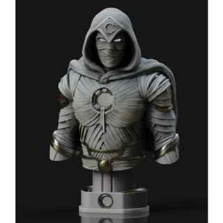 Cavaleiro da Lua – Moon Knight | Marvel | Busto Decorativo | Coleção Geek e Cosplay 3D geek em Oferta na Shopee