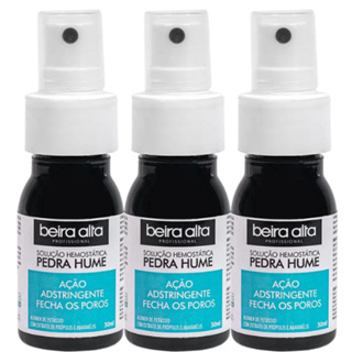Pedra Hume Adstringente Spray 30ml Beira Alta 3 Unidades em Oferta na Shopee