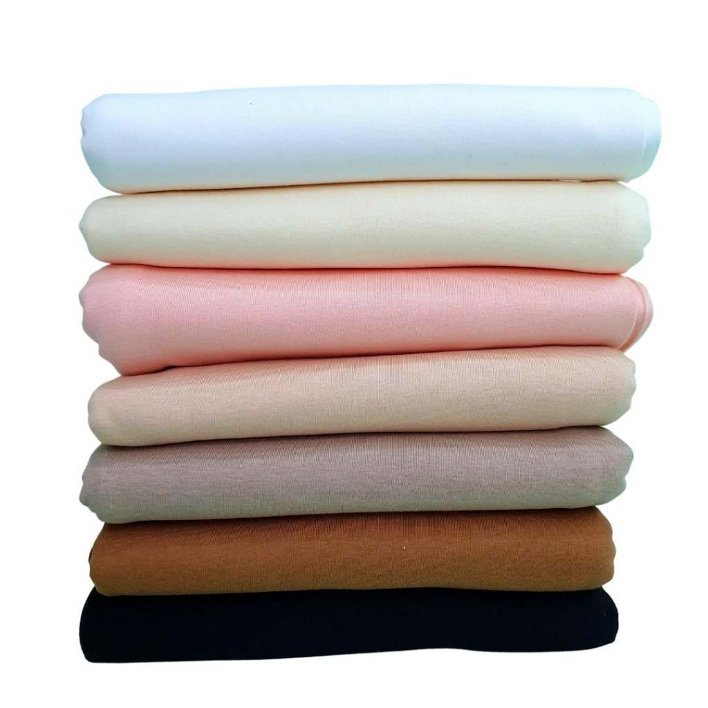 Tecido para pele de Boneca de pano, camiseta, blusinha, roupa, costura, artesanato - Malha Cardada 1 metro 100% algodão em Oferta na Shopee