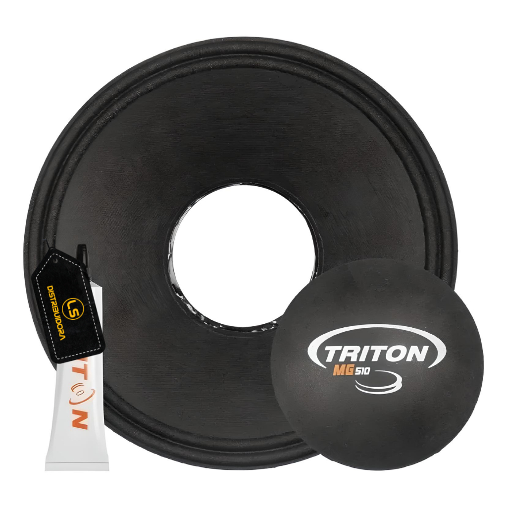 Imagem Kit Reparo Triton Mg510 10 Polegadas Original Alto Falante