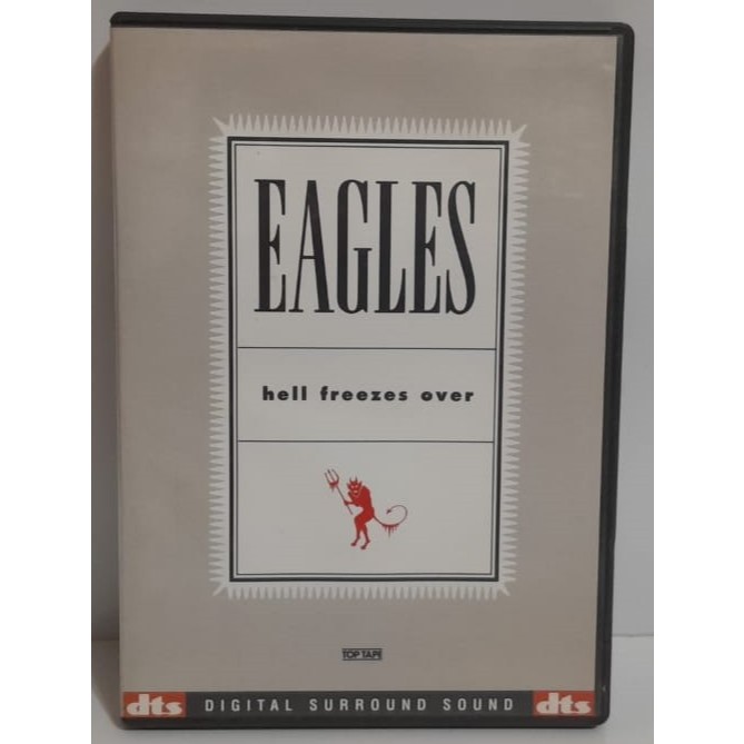 DVD Original do Grupo Musical Eagles - Hell Freezes Over - Top Tape DVD - 1994