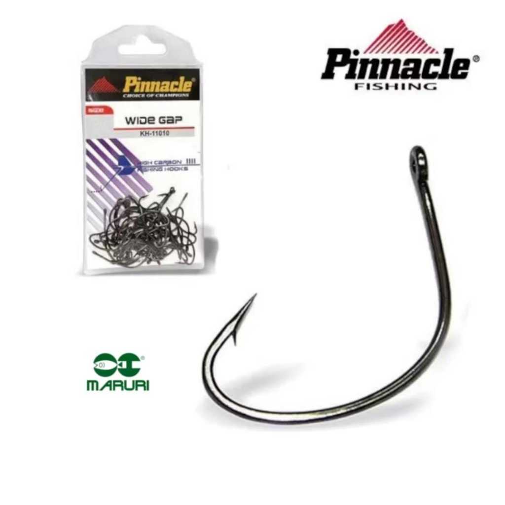 Anzol Pinnacle Wide Gap 2/0 Cartela C/ 25 Unidades