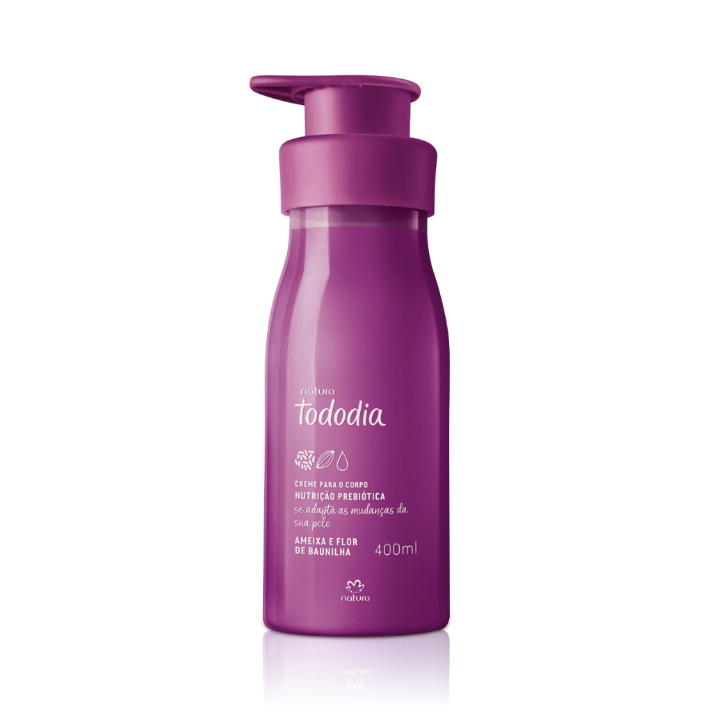 Creme Desodorante Nutritivo para o Corpo Tododia Ameixa e Flor de Baunilha 400 ml