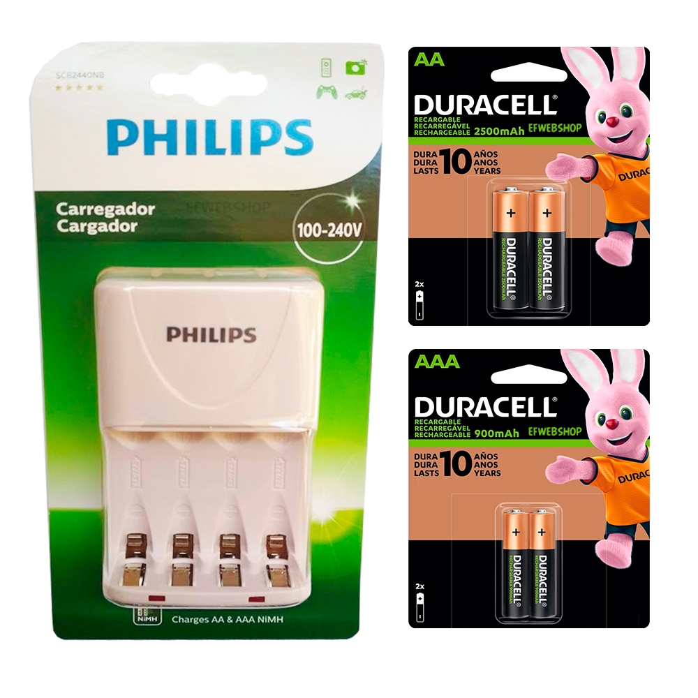 Pilha Recarregável 2500 Mah Duracell - Comprar com Melhor Preço em Baterias