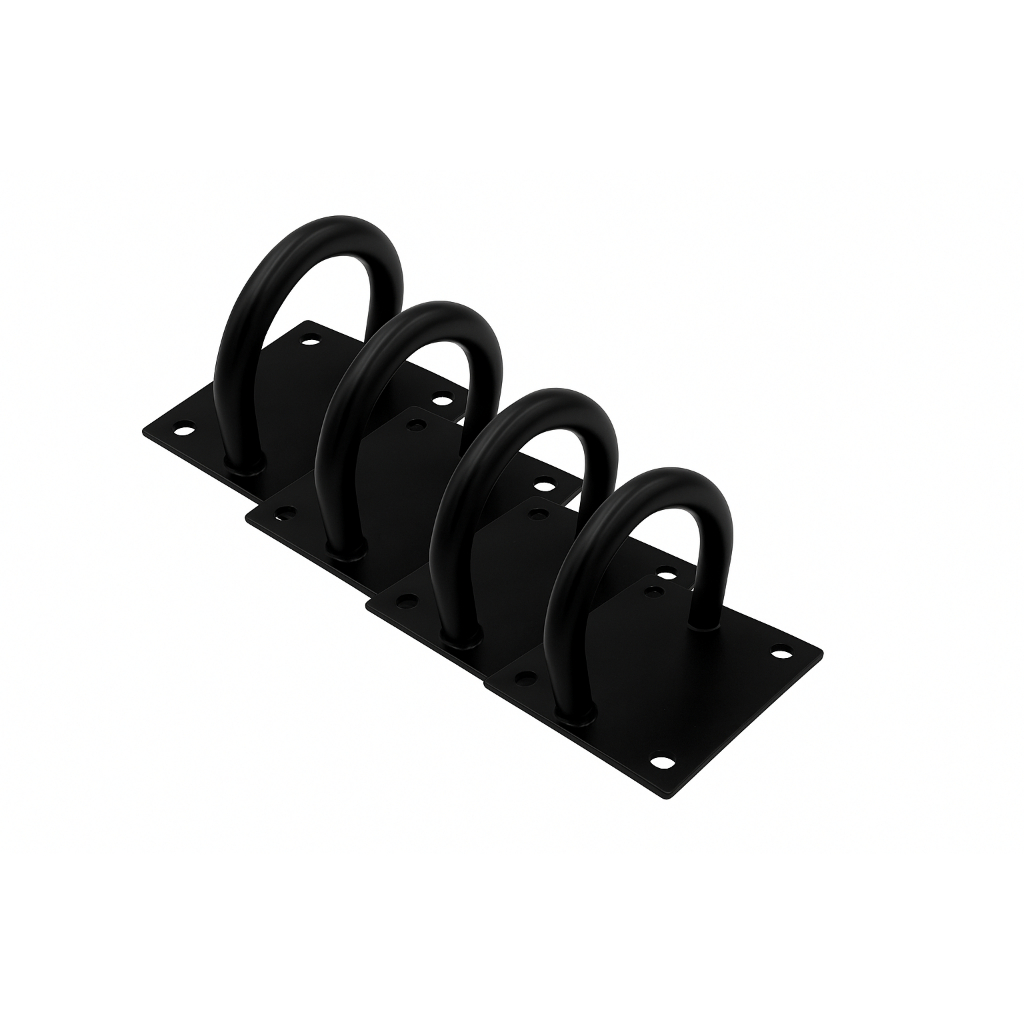 4 Alça Multiuso Para Rede Academia Fixação Teto 70x70