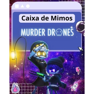 CAIXA DE MIMOS Murder Drones com itens diversos personalizados em Oferta na Shopee
