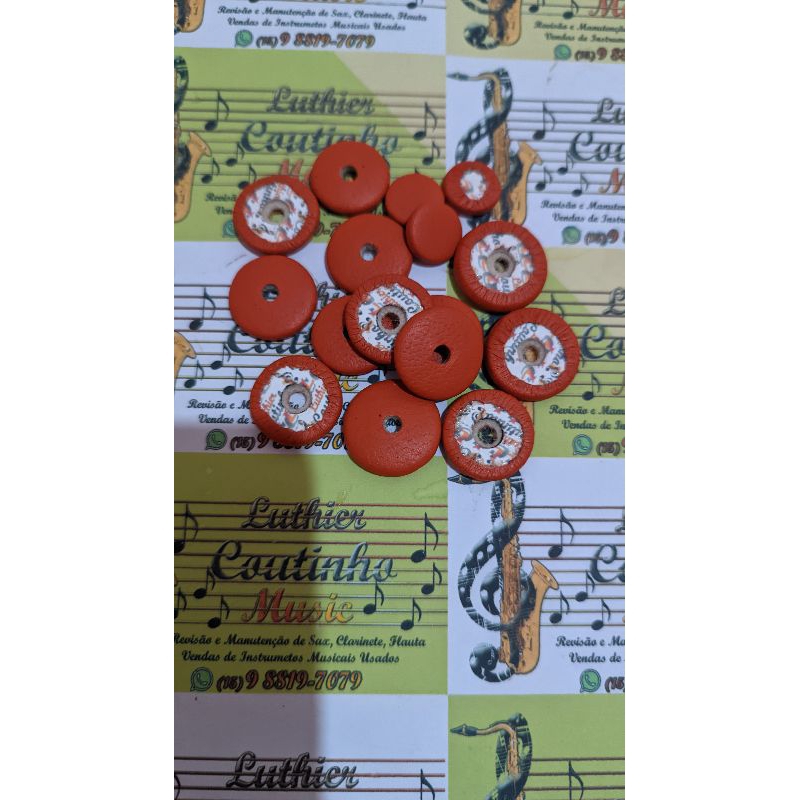 Kit Sapatilhas em Couro para Flauta Transversal Eagle FL03N / FL03S