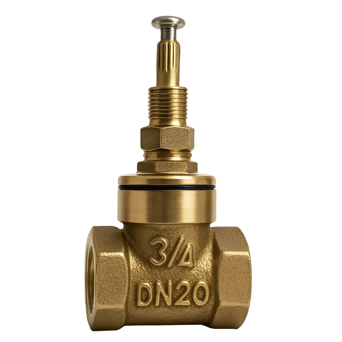 Registro Gaveta Geral 1509 Compatível Com Cano De 25mm - 3/4" Metal Amarelo em Oferta na Shopee
