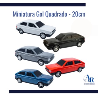 Miniatura Gol Quadrado Lançamento Carrinho Miniatura 20 cm em Oferta na Shopee