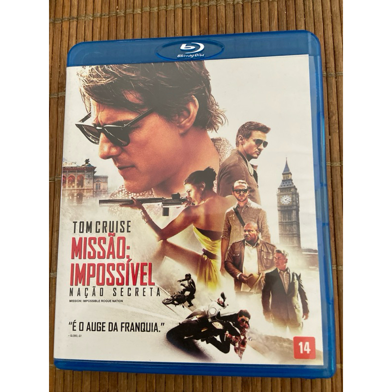 Blu ray Missão Impossível : Nação secreta