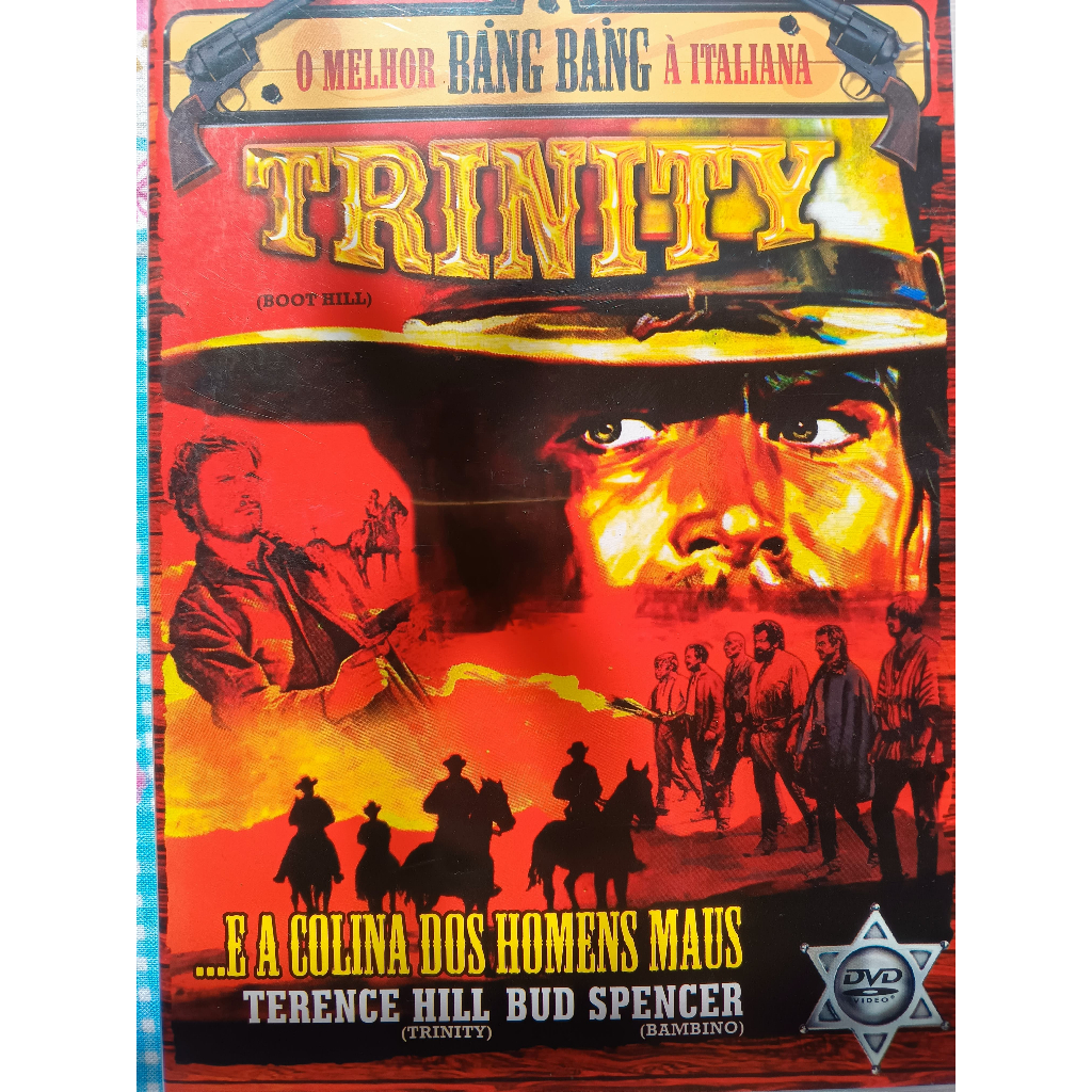 DVD - O Melhor Bang Bang À Italiana -  Trinity ...E A Colina Dos Homens Maus