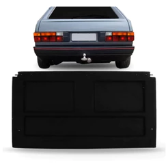 Tampão Bagagito Porta Malas Vw Gol Quadrado 1980 a 1995 Preto + Cordão