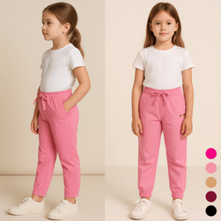 Calça Bengaline Infantil Menina Moda Tendência Blogueirinha Rosa Preto Bordô Bege Inverno Frio Top em Oferta na Shopee