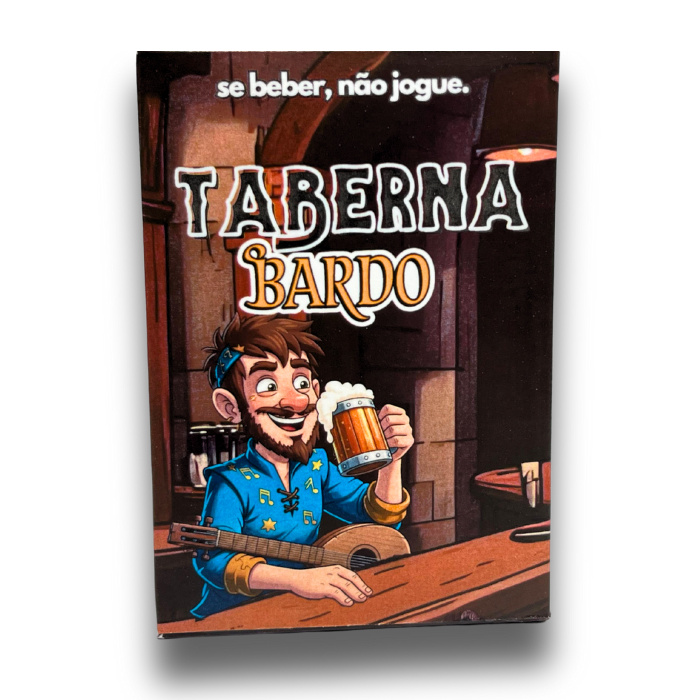 Expansão Taberna Bardo - Perfeito para noite de jogos, drink games - 54 cartas Se beber, não jogue