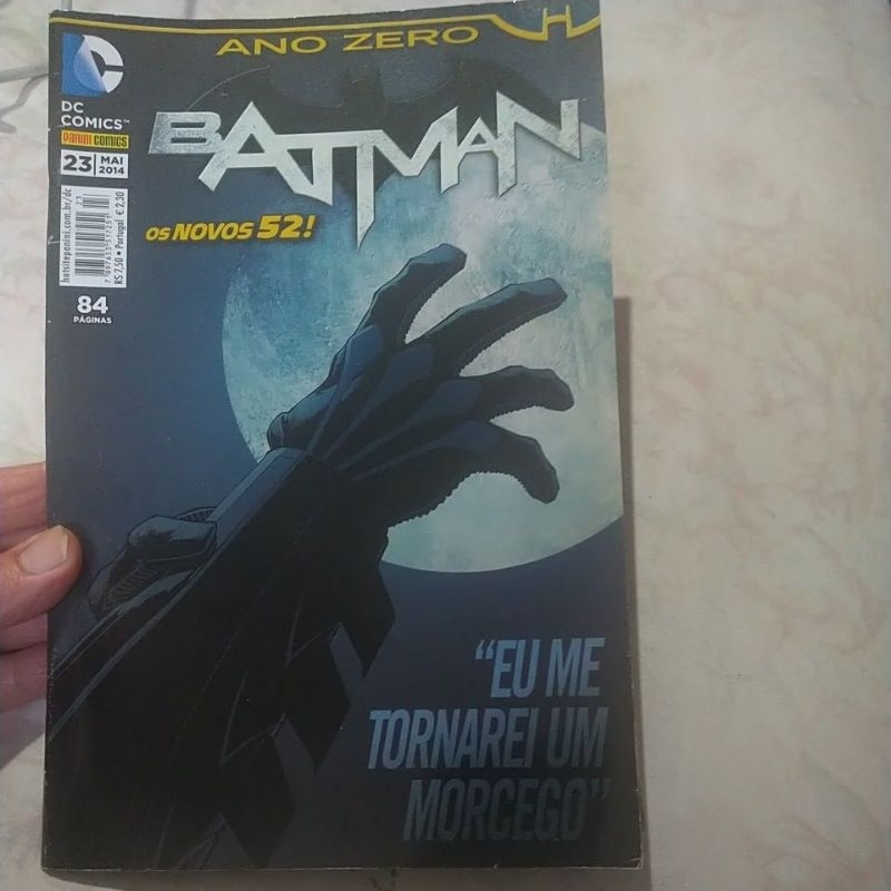 Ano Zero Batman os Novos 52 Número 23 (Eu me tornei um Morcego)