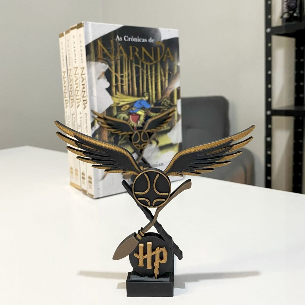 Aparador de Livros Harry Potter
