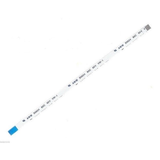 Cabo Flat Genérico 8 Vias Invertido 15cm X 4,5mm Largura  - Compatível Para Touchpad Acer Aspire V5-471