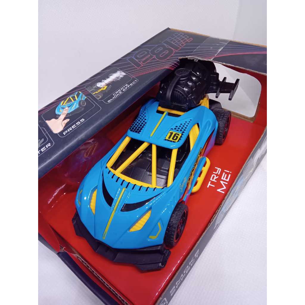 Miniatura Car King Solta Fumaça Escala 1/32