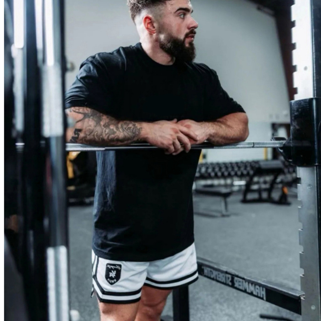 Camiseta Oversized StreetWear Larga Para Treino Malha de Algodão Premium Lisa