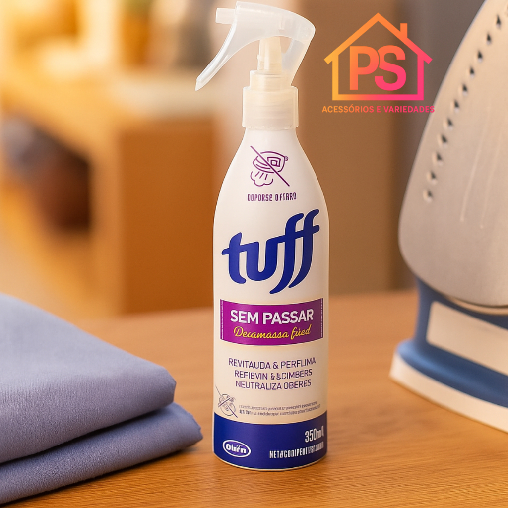 Spray Tuff Start 350ml Acabe com os Amassados Sem Passar em Oferta na Shopee