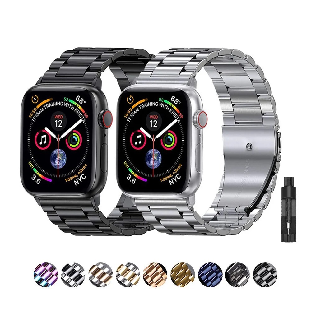 Pulseira Relogio Smartwatch Aço Elos 3 compativel smartwatchWatch Iwo W37 PRO 20 22 38 40 41 42 44 45 Ultra Resistente
