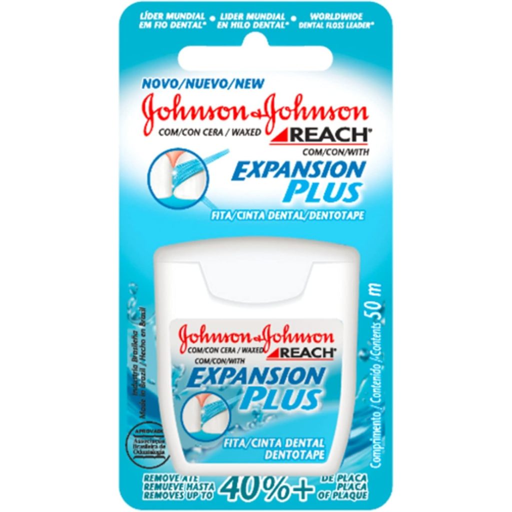 Fio Dental Johnsons & Johnsons Reach Expansion Plus 50m em Oferta na Shopee