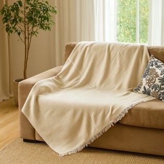 Manta Para Sofá Gigante Cobertor Casal Queen King 2,20×1,50m Decoração Moderna De Luxo - Envio Full