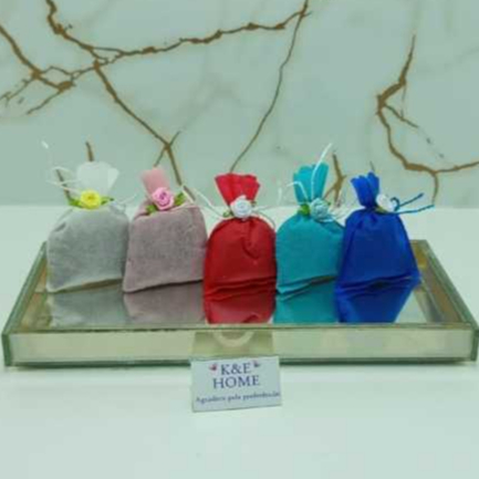 SACHÊ DE GAVETA AROMATIZADO  KIT COM 5 UNIDADES em Oferta na Shopee