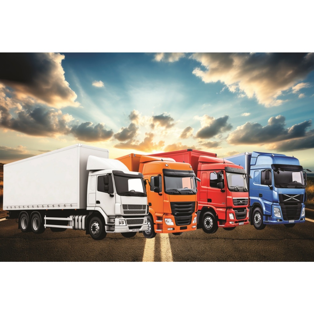 Painel de Festa Antirreflexo em Lona Caminhão /Caminhões em Oferta na Shopee