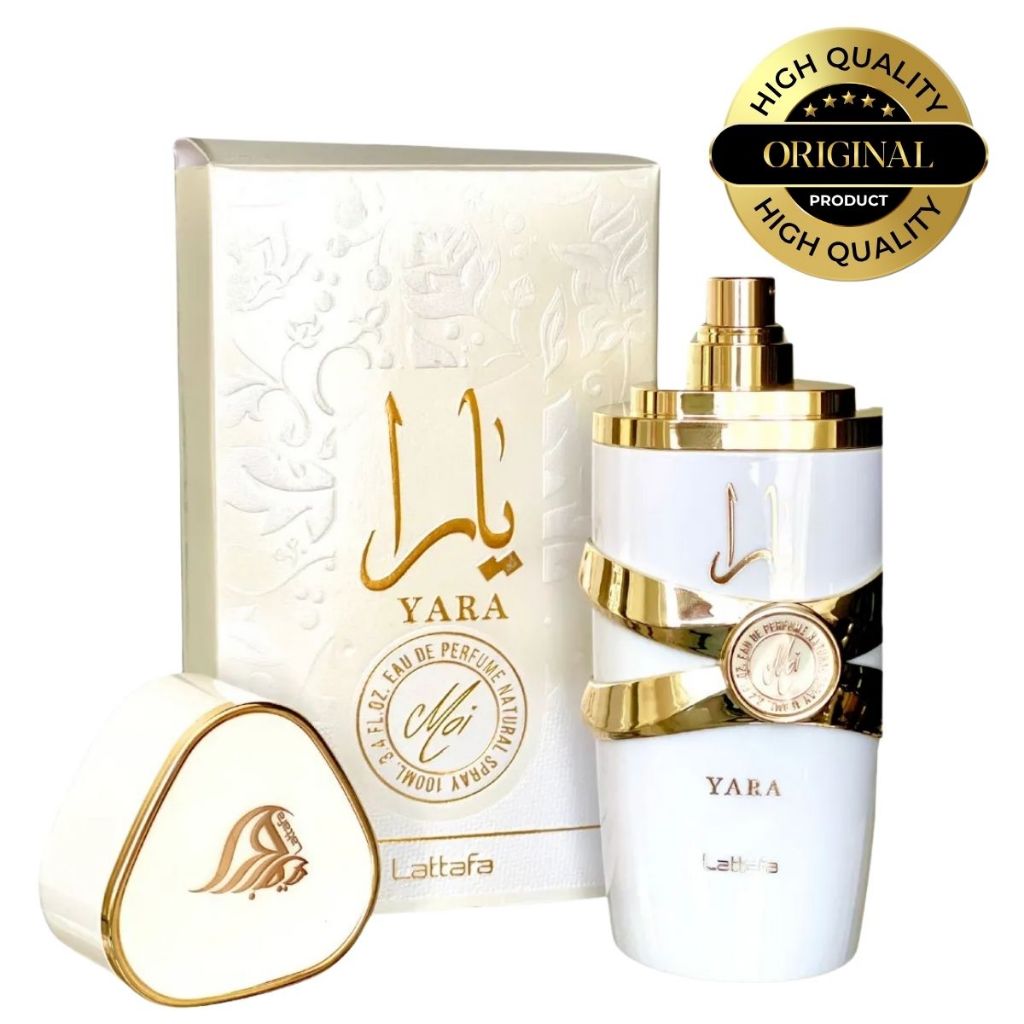 Perfume Yara Moi Lattafa Eau de Parfum Feminino 100ml Com Nota Fiscal