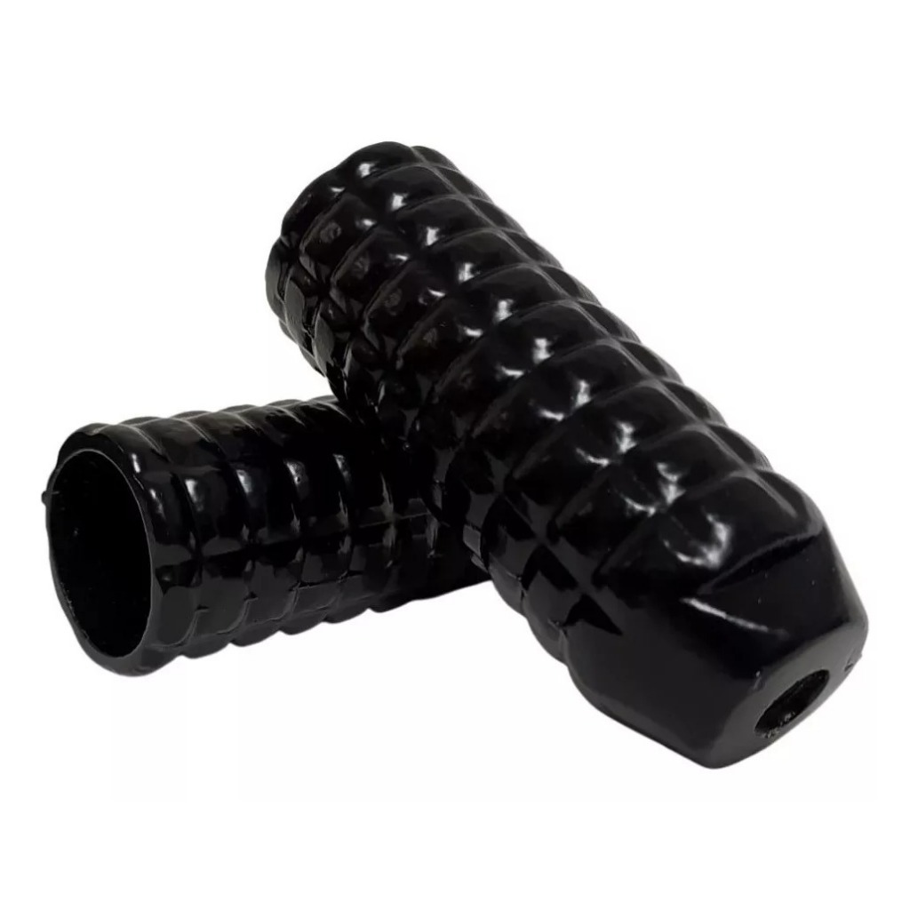 Pedaleira De Bicicleta Grande Trolhão Pezinho Alumínio Bike Mtb Cross Par PRETO — imagem 2 de 2