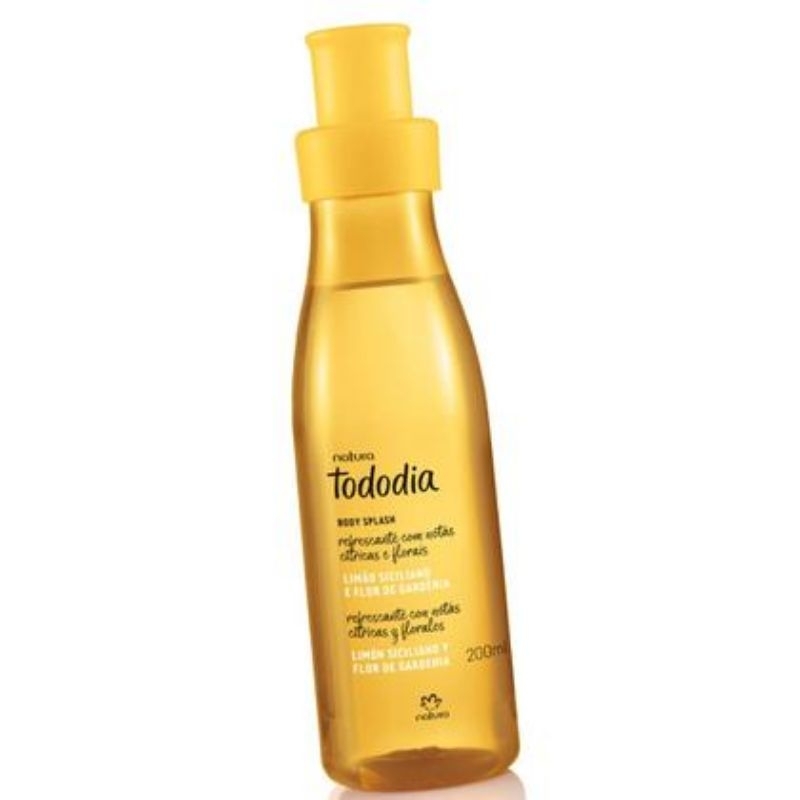 Body Splash Limão Siciliano e Flor de Gardenia Natura Todo Dia