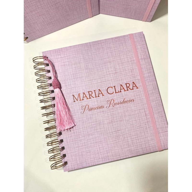 Caderneta de Vacina/ Mini Porta Documentos/ Livro do bebê / Pasta / Linho Rose / Personalizada em Oferta na Shopee