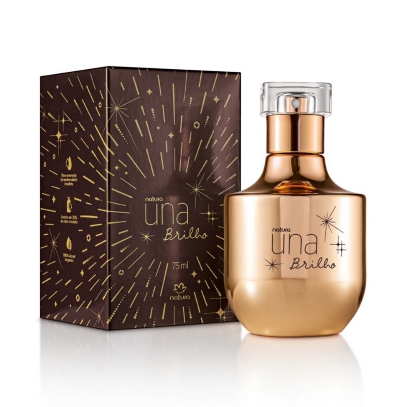 deo parfum natura una brilho 75 ml
