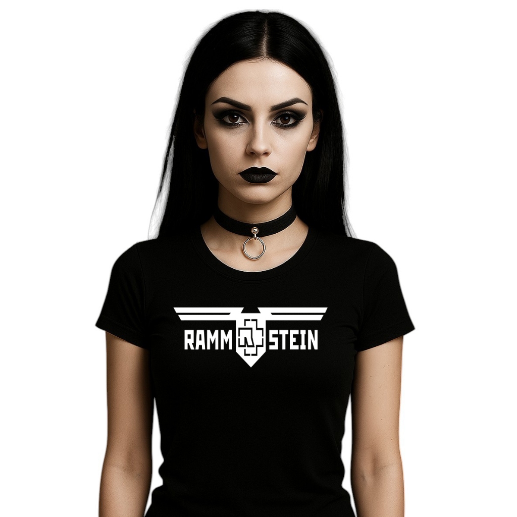 Baby Look Banda Rammstein Logo
