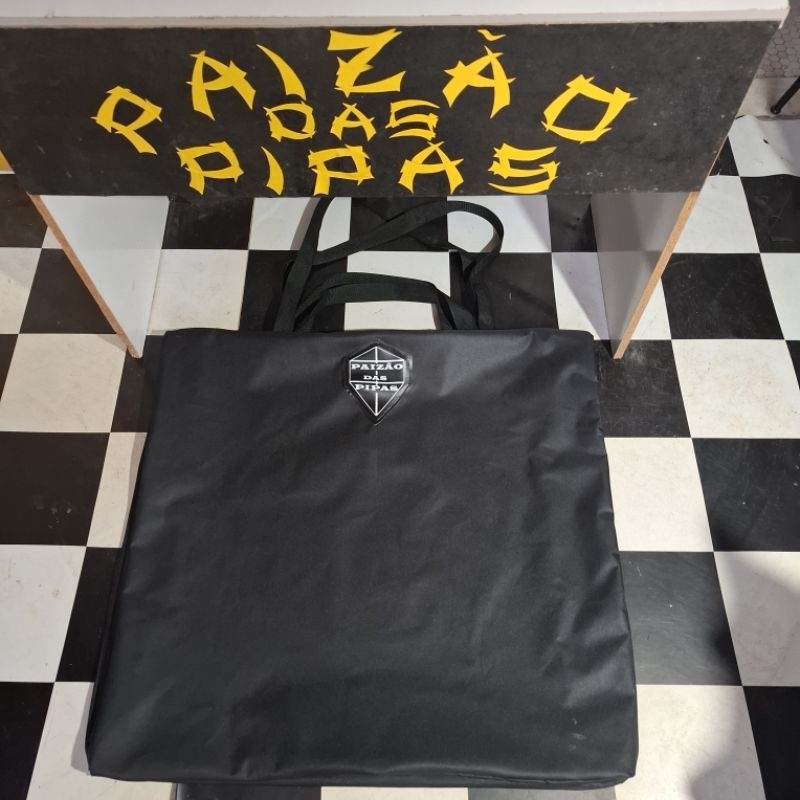 MOCHILA PARA RAIA 52 CM,TAMANHO DE 60 X 60 CM.(SÓ PRETA)a prova d'água,bolso no interior para celular e documentos..