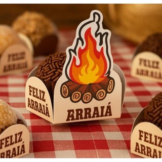100 forminhas para doce festa junina