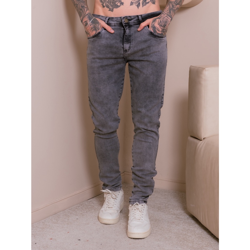 Calça Jeans Masculina Skinny