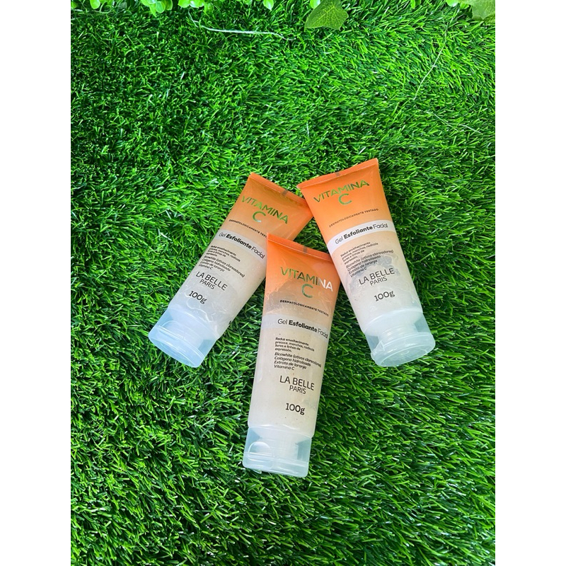 Gel Esfoliante Vitamina C Facial hidratante Limpeza Profunda -La Belle Paris