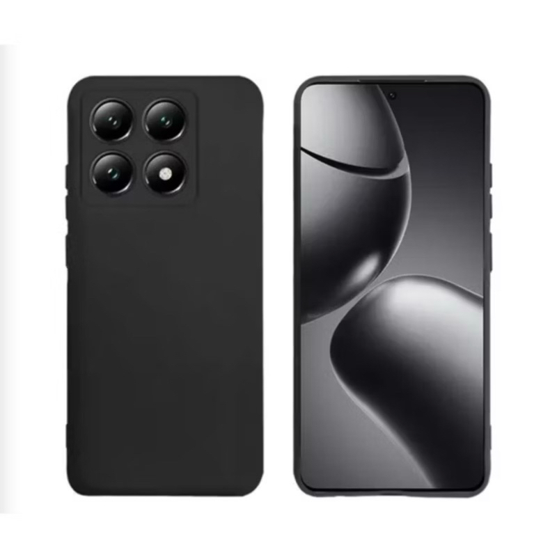 Kit 2X1 Xiaomi 14 Ultra- Película Frontal Ceramica 3D + Capa Silicone Aveludada Colorida