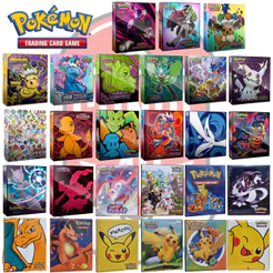 PASTA ÁLBUM FICHÁRIO POKÉMON 3x3 PREMIUM REFORÇADO CAPA DURA PADRÃO A4 FOLHAS TCG CARDS GAME CARTAS