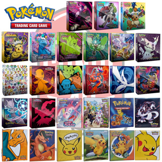 PASTA ÁLBUM FICHÁRIO POKÉMON 3x3 PREMIUM REFORÇADO CAPA DURA PADRÃO A4 FOLHAS TCG CARDS GAME CARTAS em Oferta na Shopee