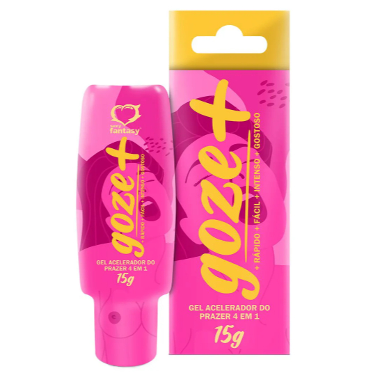 Goze+  Acelerador De Prazer Feminino 4 em 1 Gel Excitante Sex Shop Sexy Fantasy em Oferta na Shopee