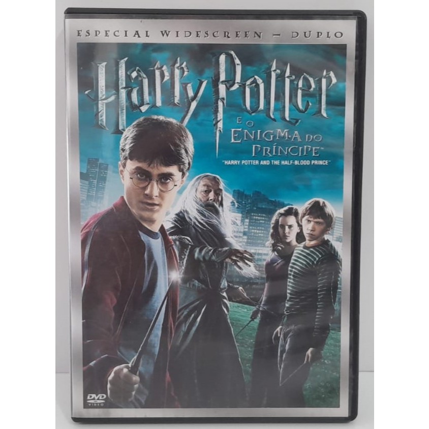 DVD Duplo Harry Potter E O Enigma Do Príncipe Original Warner Mídia Impecável - 2009