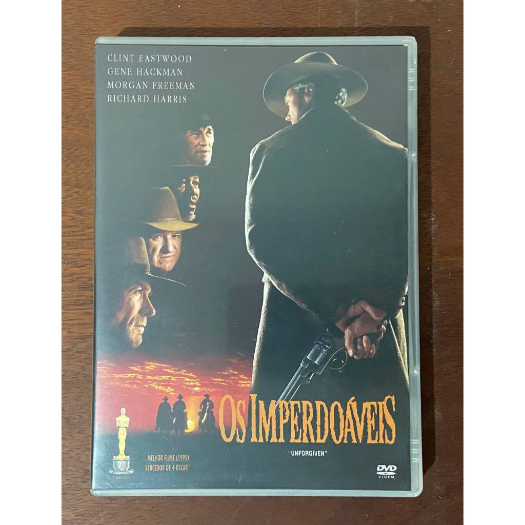 Dvd Os Imperdoáveis - Clint Eastwood, Gene Hackman, Morgan Freeman, Richard Harris - Original
