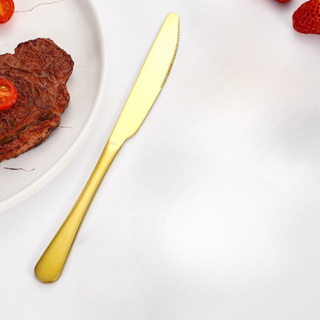 12 Peças De Talheres De Aço Inoxidável, Faca De Jantar Multifuncional De Aço InoxidáVel/ Ouro/Premium em Oferta na Shopee